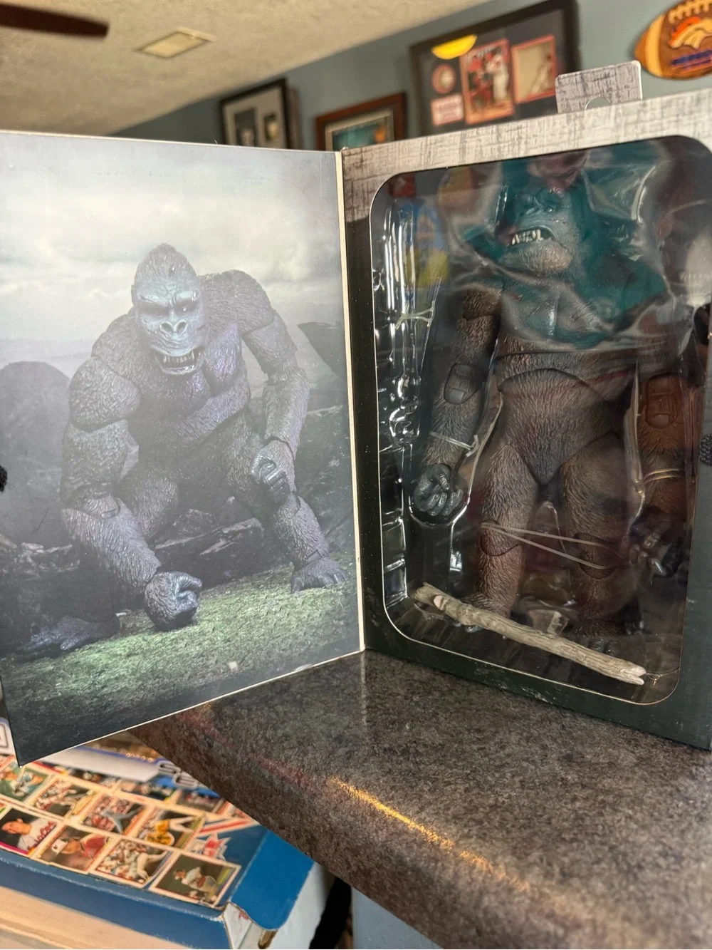 King Kong Collectible Gorilla Figurine - Black